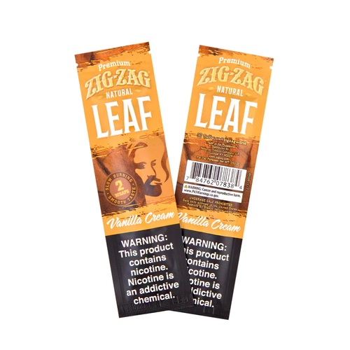 Zig Zag Natural Leaf - 2 Pack