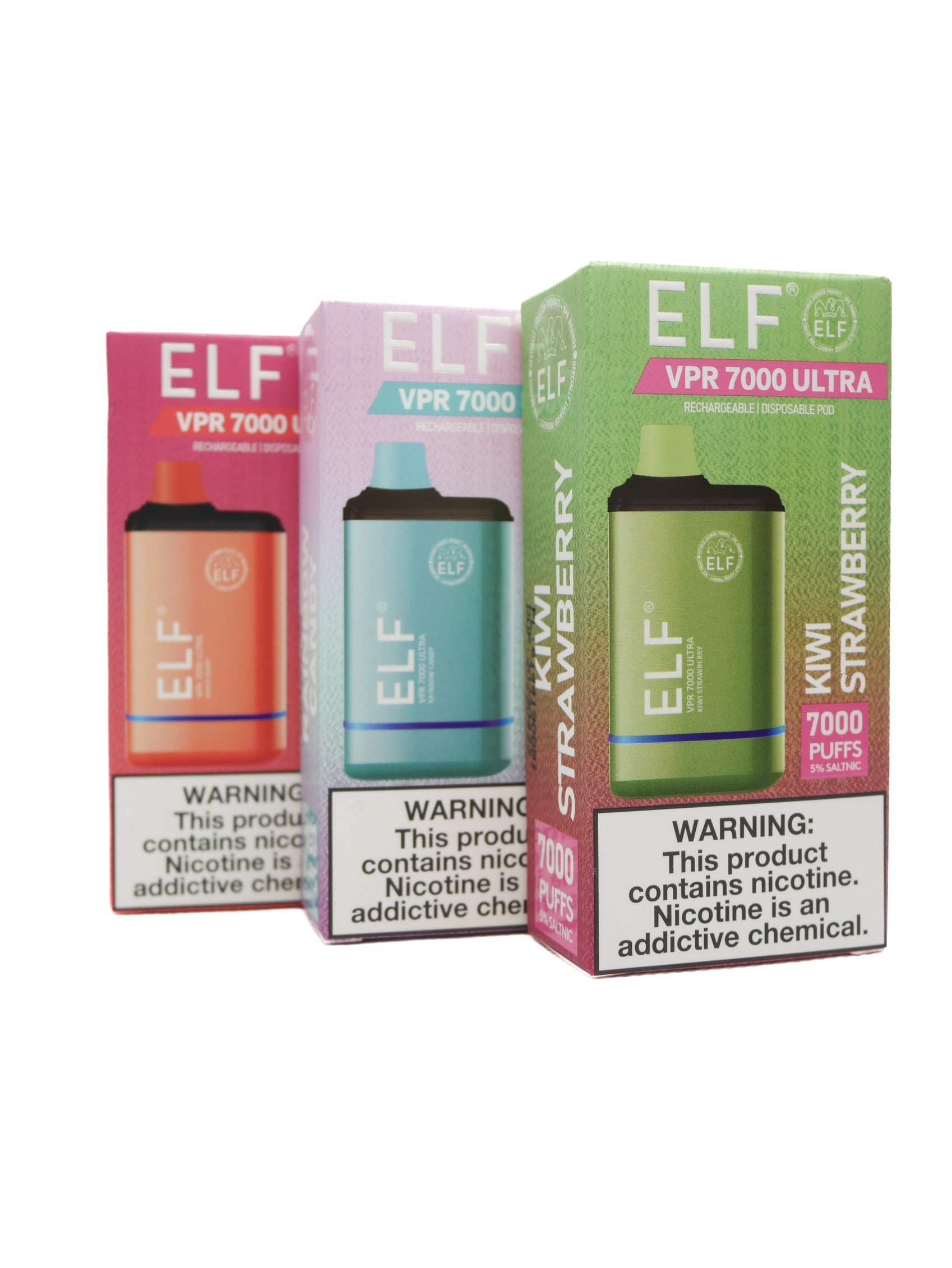 Elf Bar Nicotine Disposable VPR 7000 Ultra