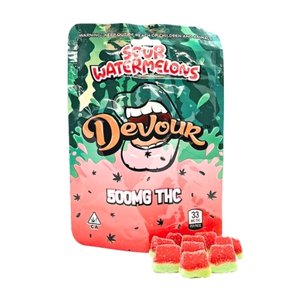 Devour: Sour Watermelons 500mg
