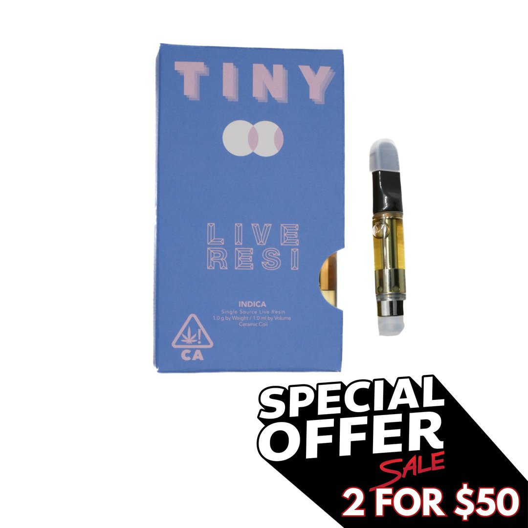 SALE: TINY 1G Carts: Live Resin